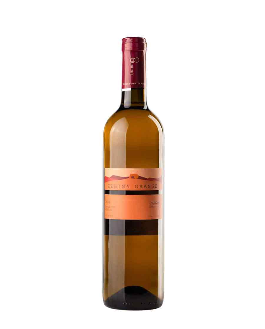 Κρασί λευκό ξηρό (πορτοκαλί) Debina Orange