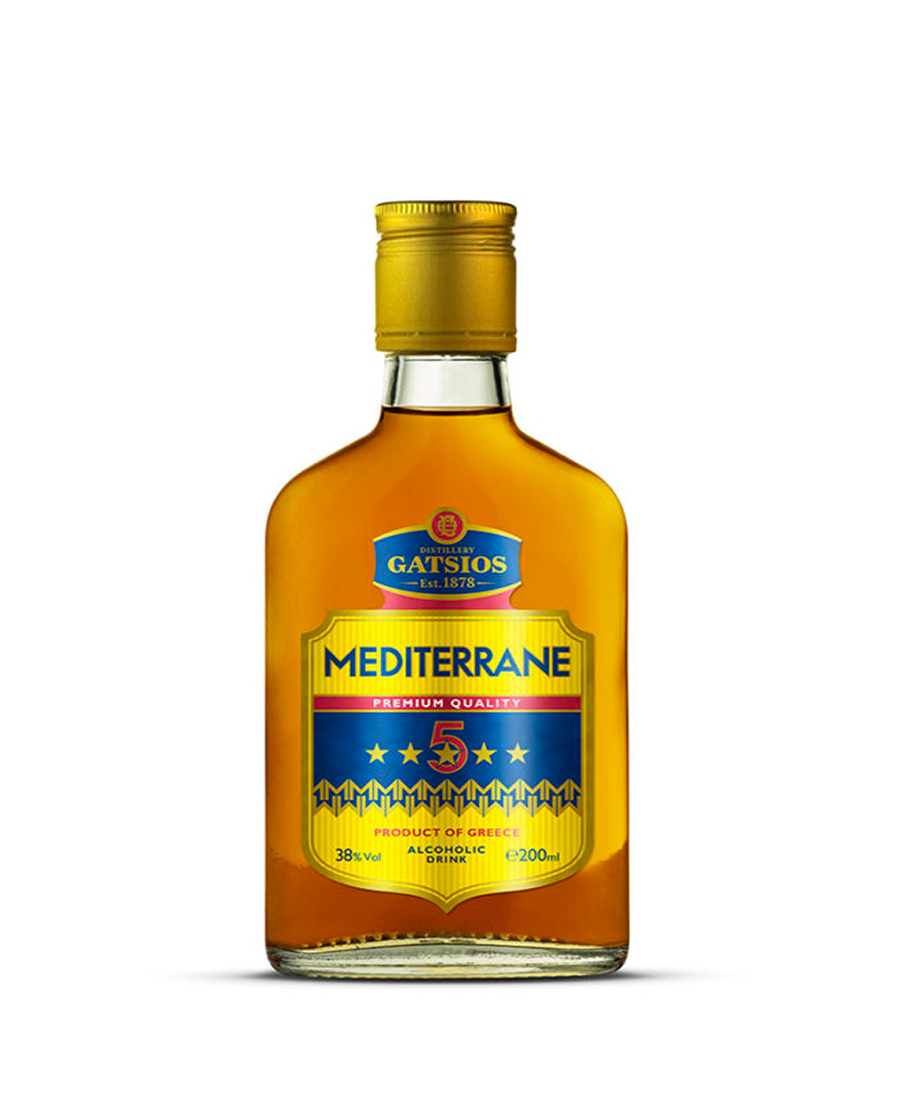 Mediterrane Brandy 5 αστέρων 200ml Mediterrane Brandy 5 αστέρων 200ml